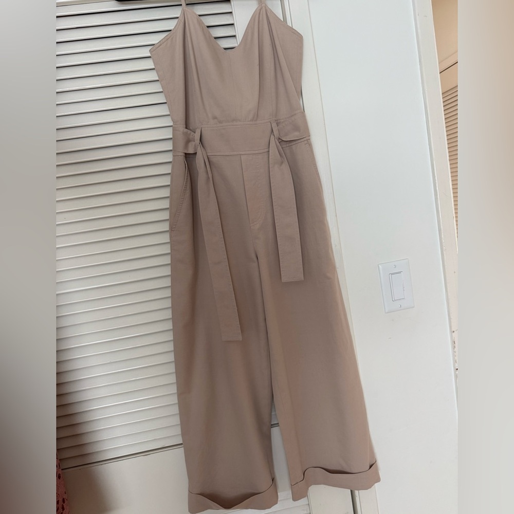 Stylish Tan Jumpsuit